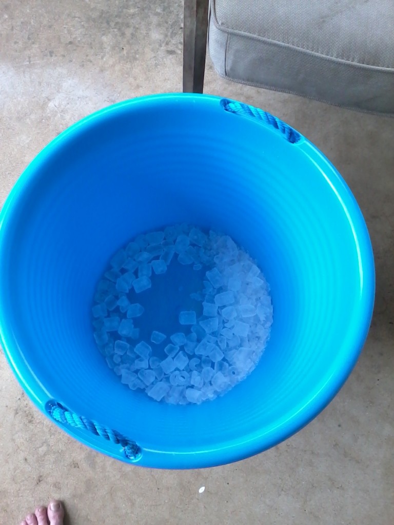 Ice Your Feet After Running