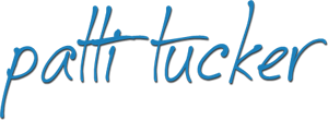 name of Patti Tucxer in blue letters